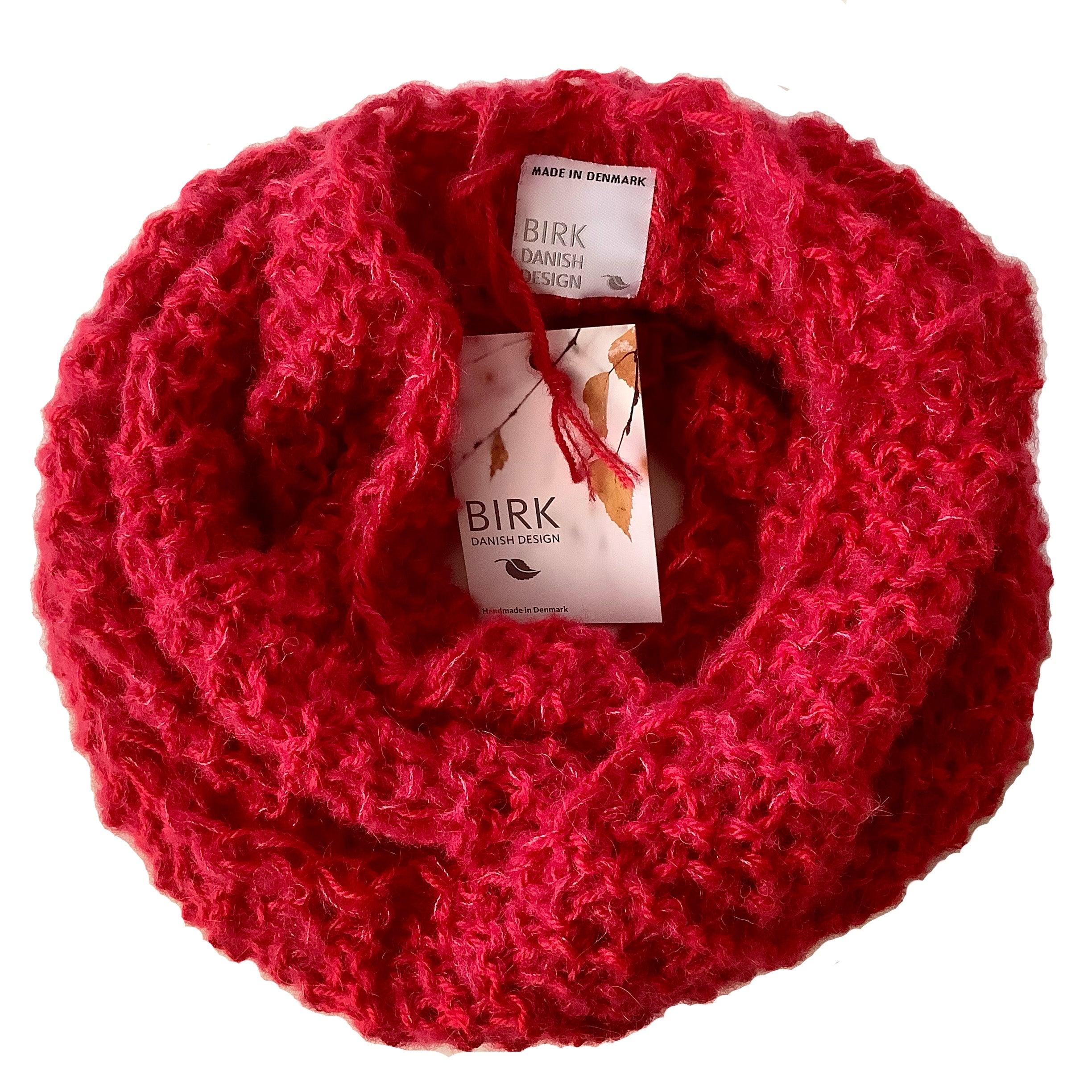 Winter silk alpaca möbius scarf. Light, airy, and warm. Choose colour