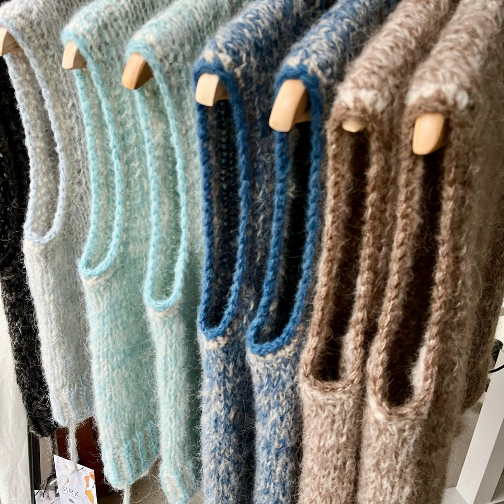 BIRK silk alpaca vest. Choose colour and size