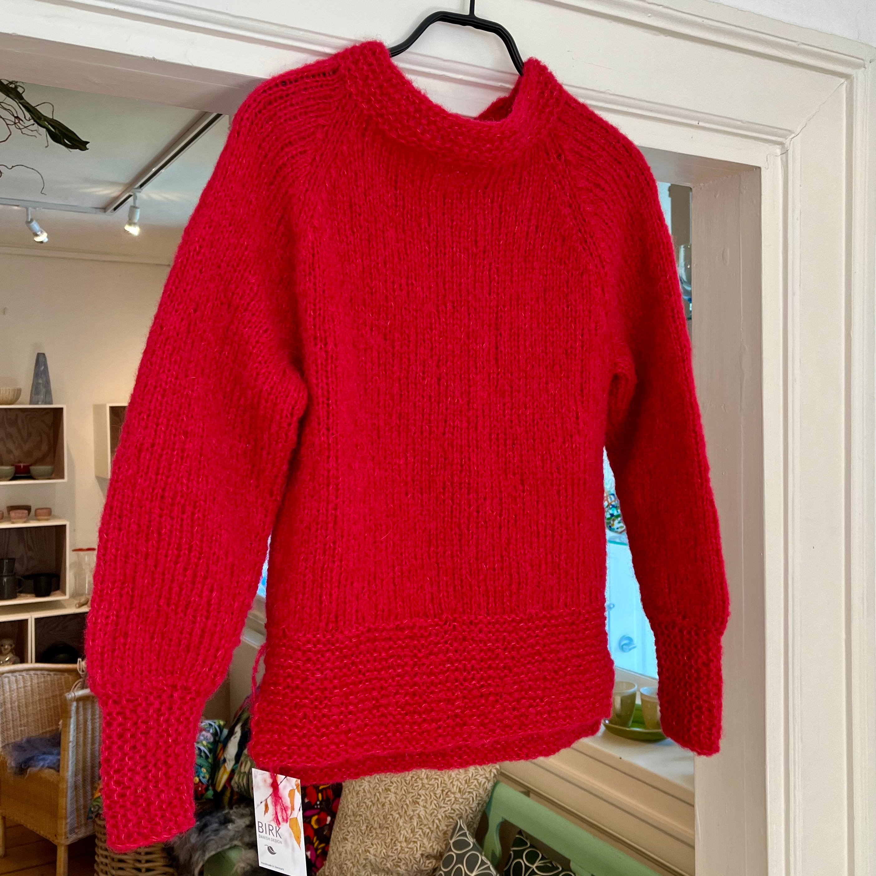 BIRK silk alpaca sweater. Choose colour