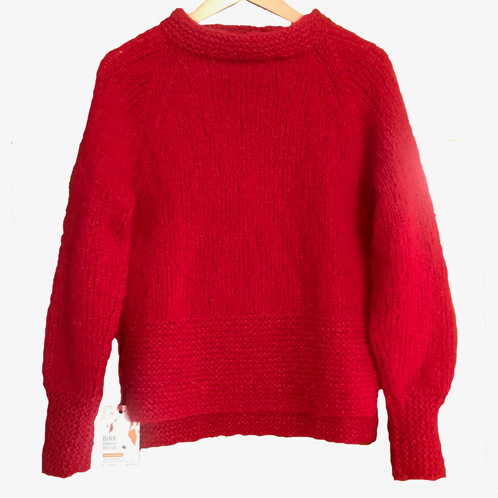 BIRK silk alpaca sweater. Choose colour