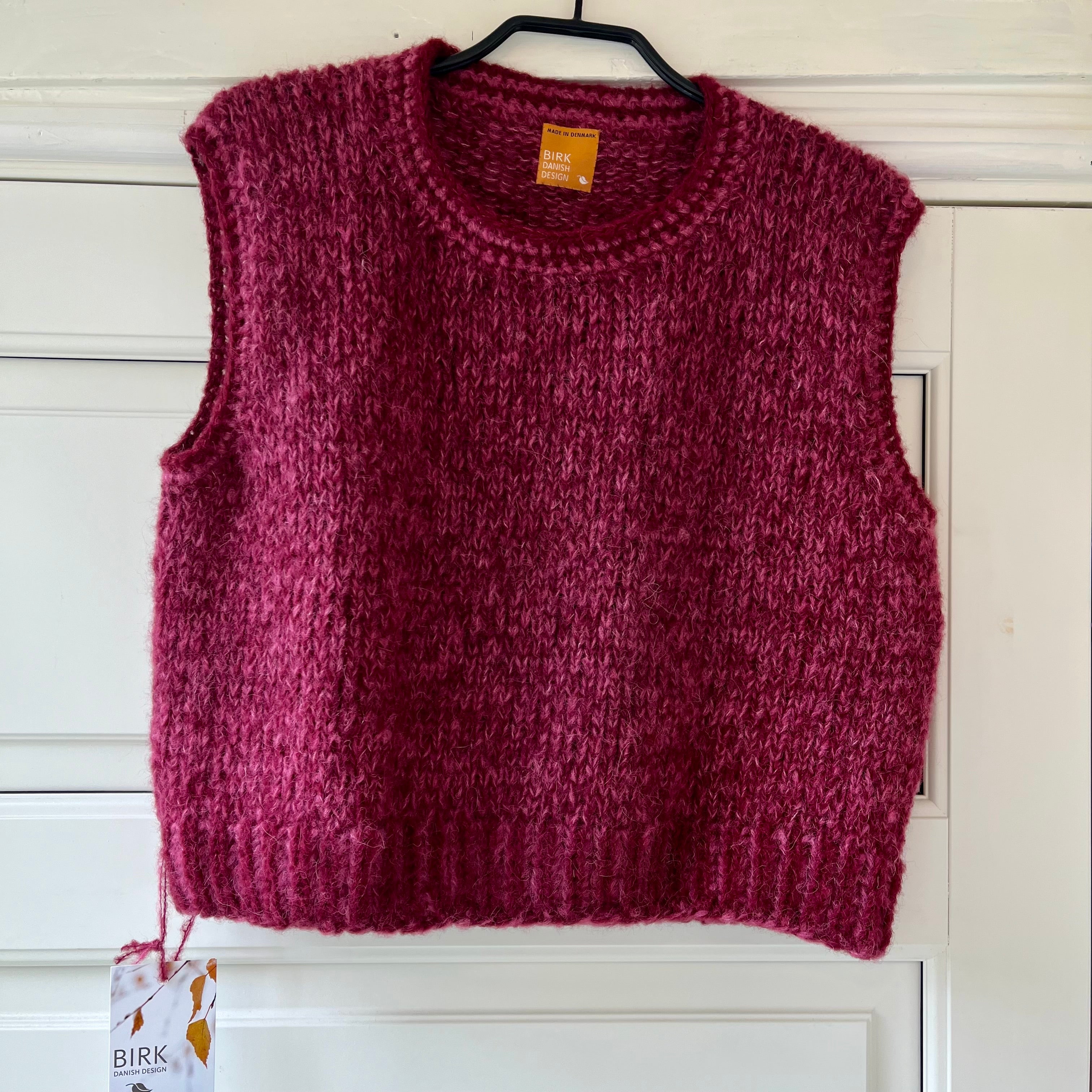 BIRK silk alpaca vest. Choose colour and size