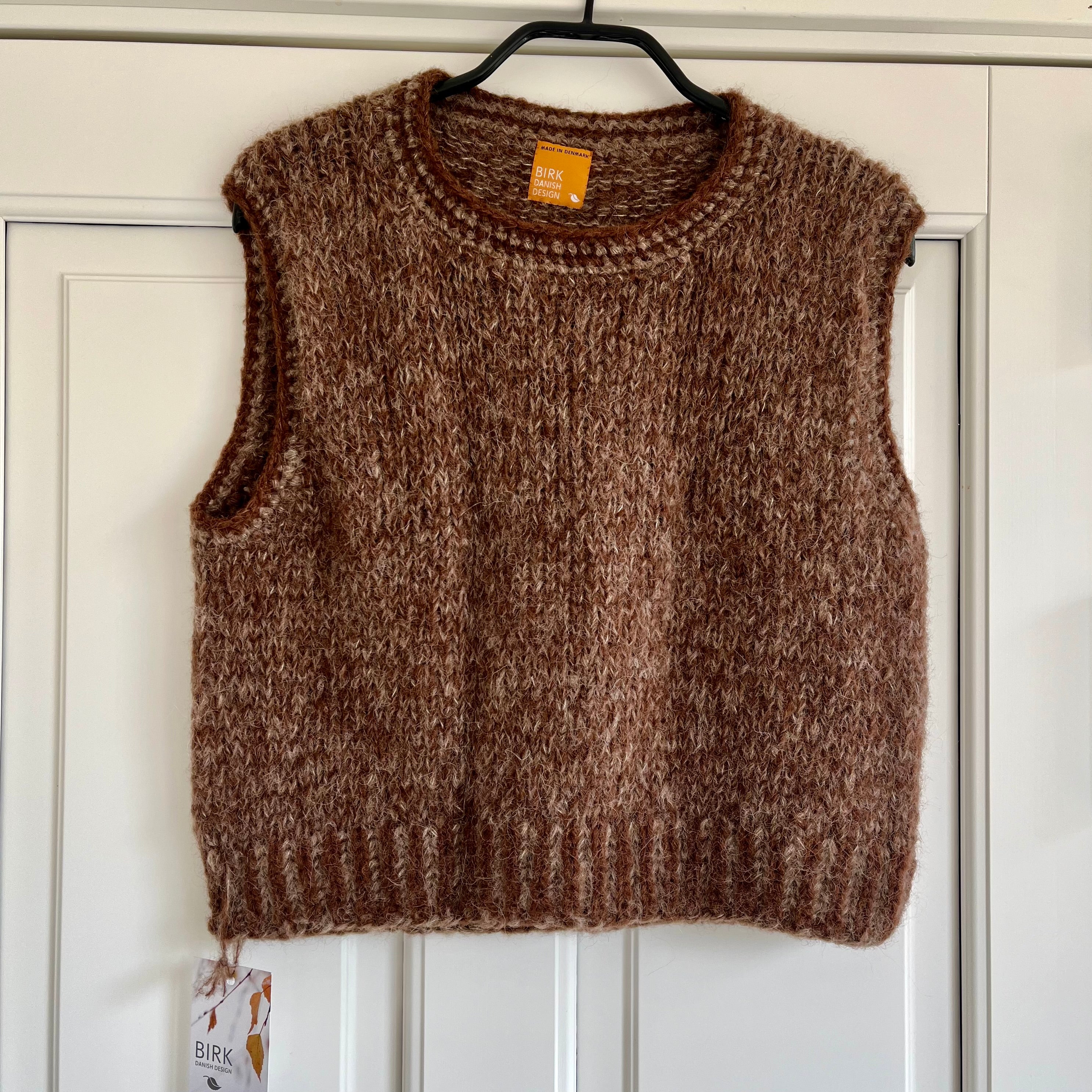 BIRK silk alpaca vest. Choose colour and size