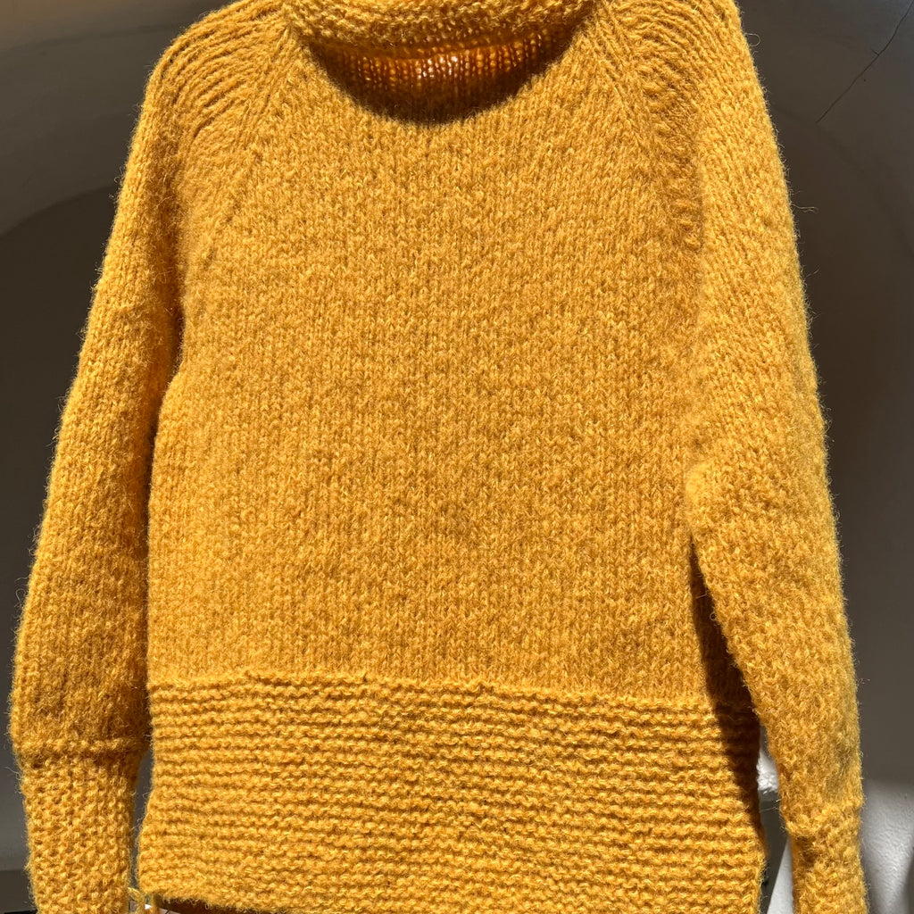 BIRK silk alpaca sweater. Choose colour