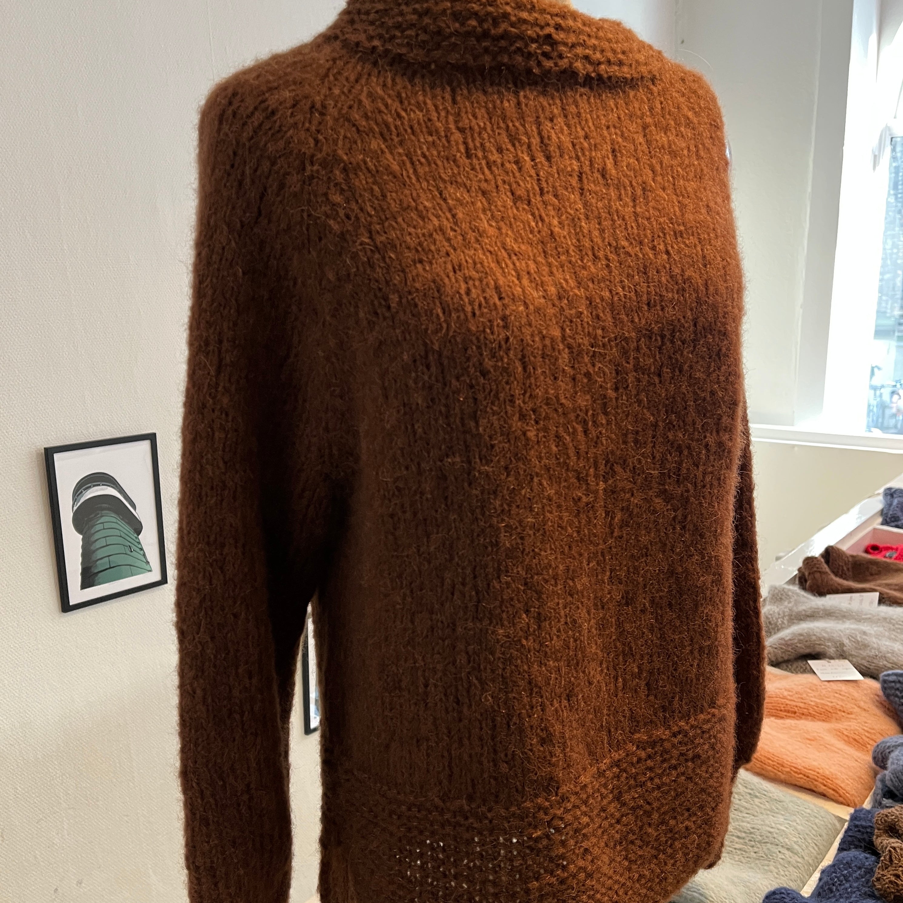 BIRK silk alpaca sweater. Choose colour