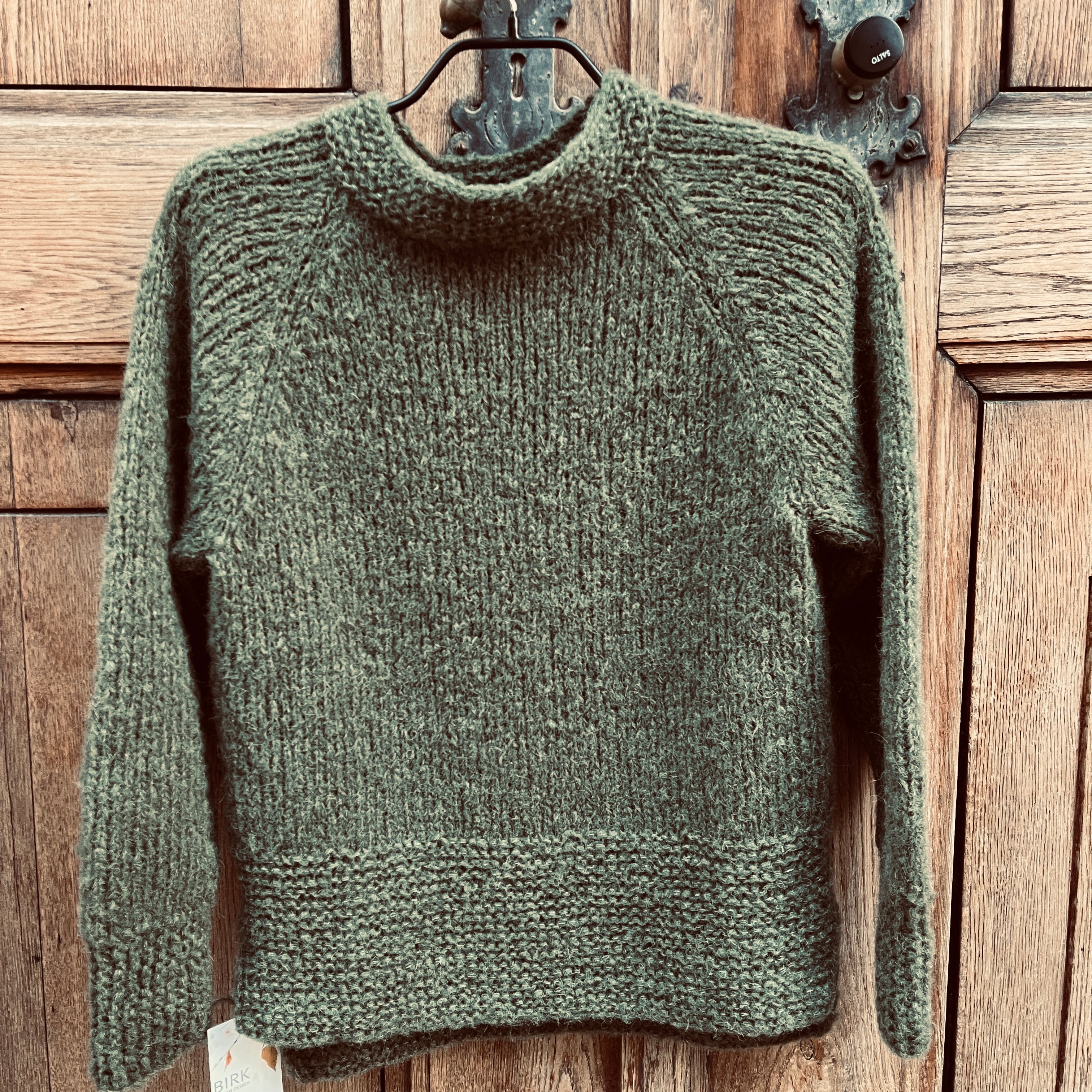 BIRK silk alpaca sweater. Choose colour
