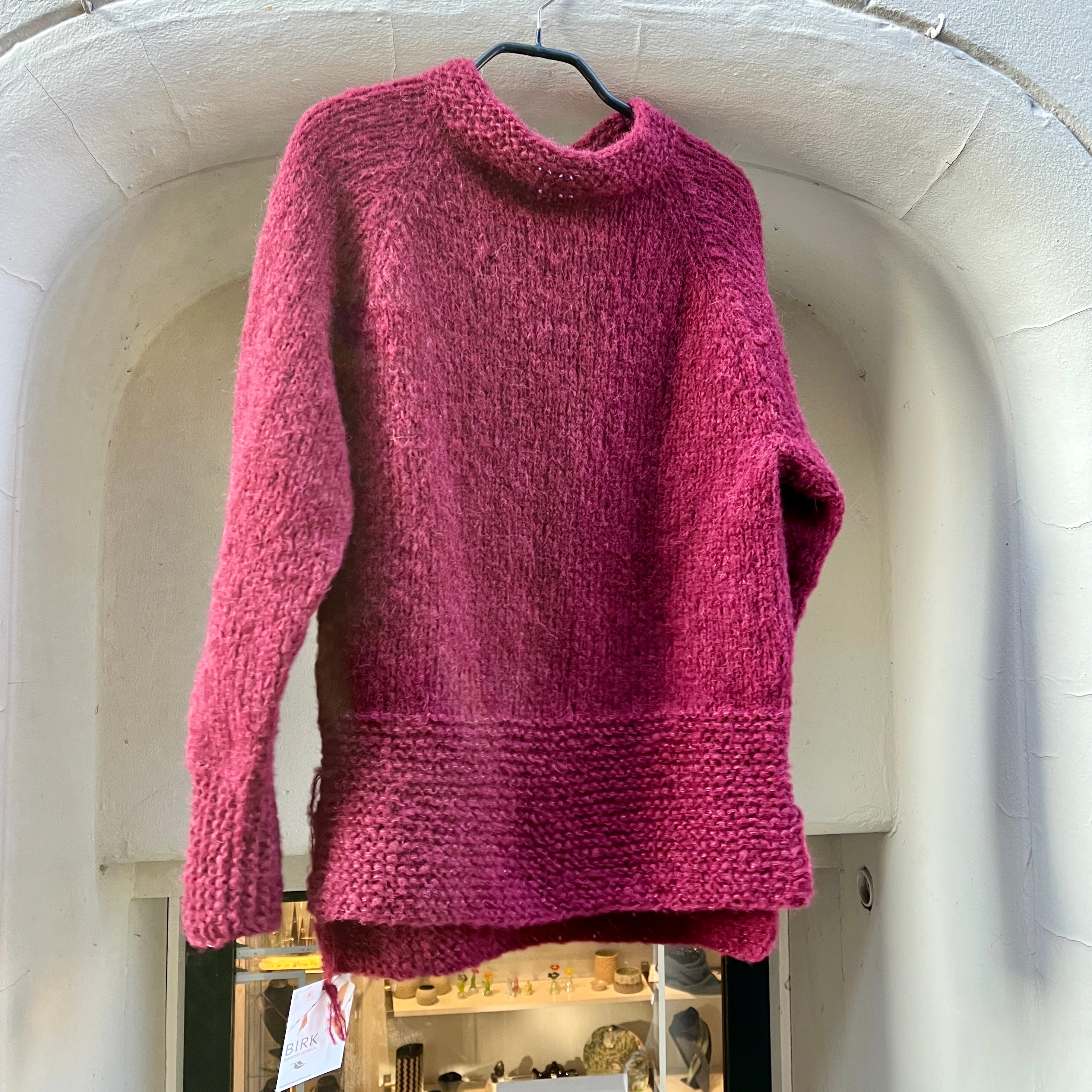 BIRK silk alpaca sweater. Choose colour