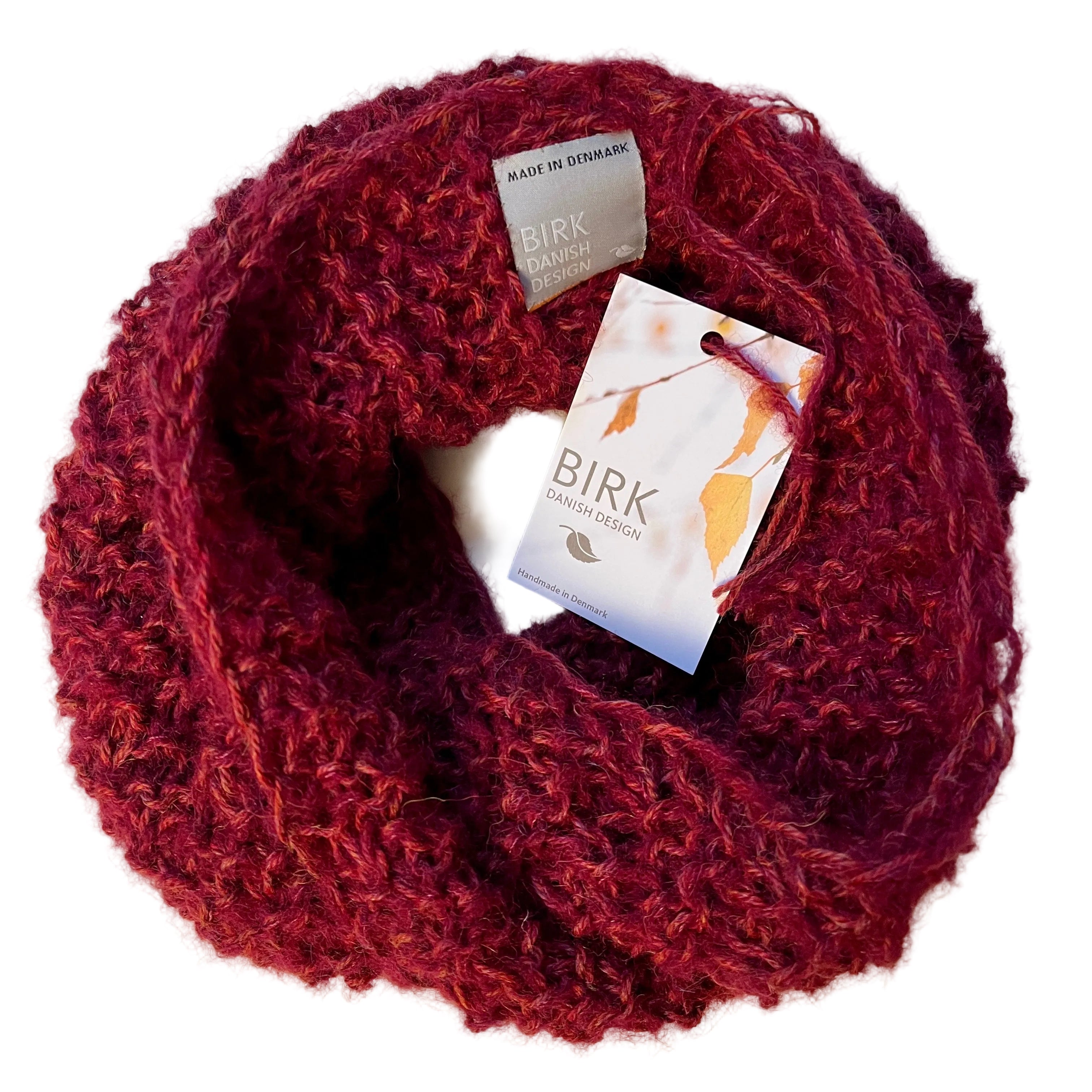 Winter silk alpaca möbius scarf. Light, airy, and warm. Choose colour