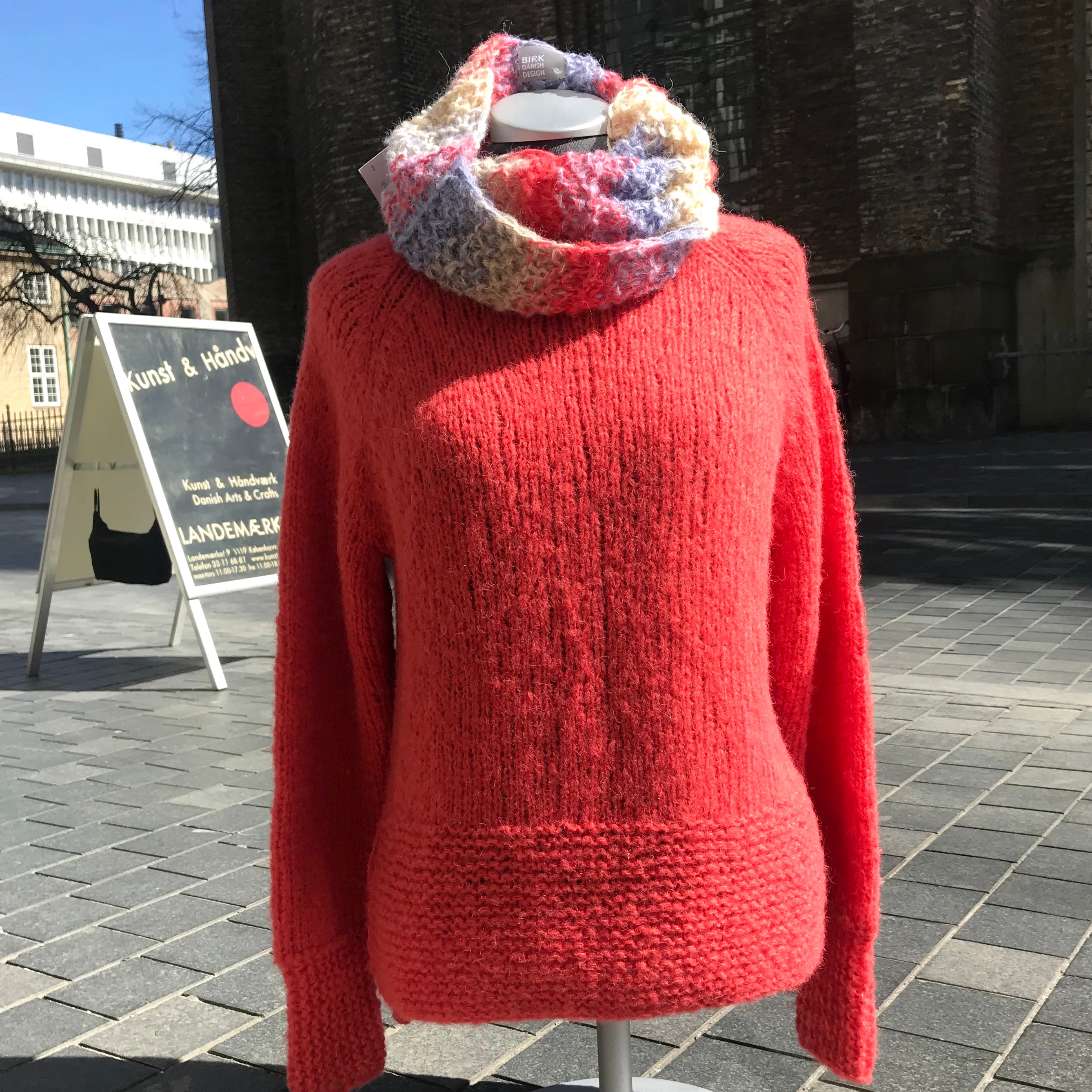 BIRK silk alpaca sweater. Choose colour