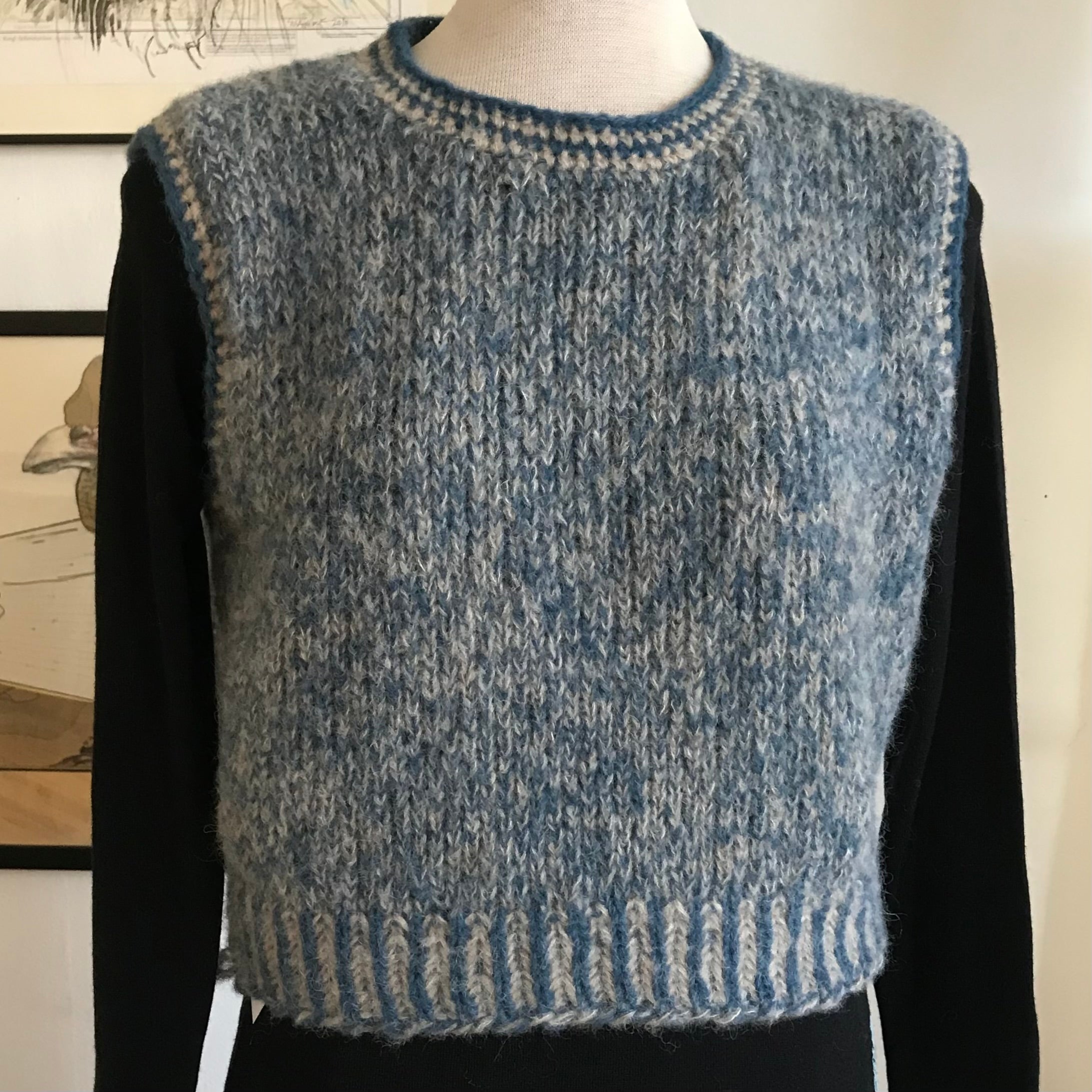 BIRK silk alpaca vest. Choose colour and size