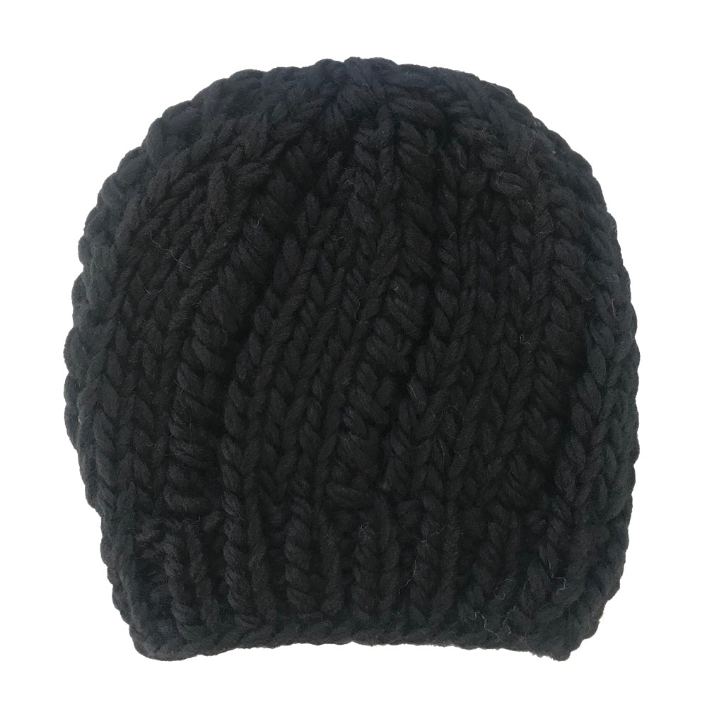 BIRK beanie slightly baggy. Pure (100%) wool. Choose colour