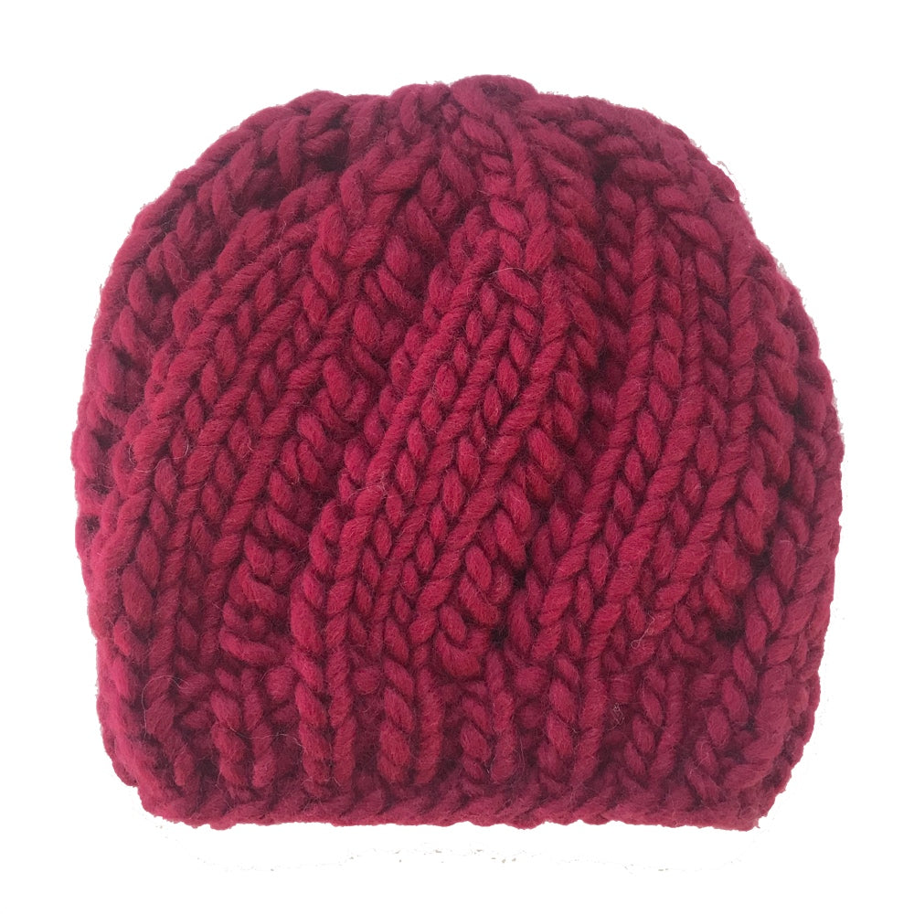 BIRK beanie slightly baggy. Pure (100%) wool. Choose colour