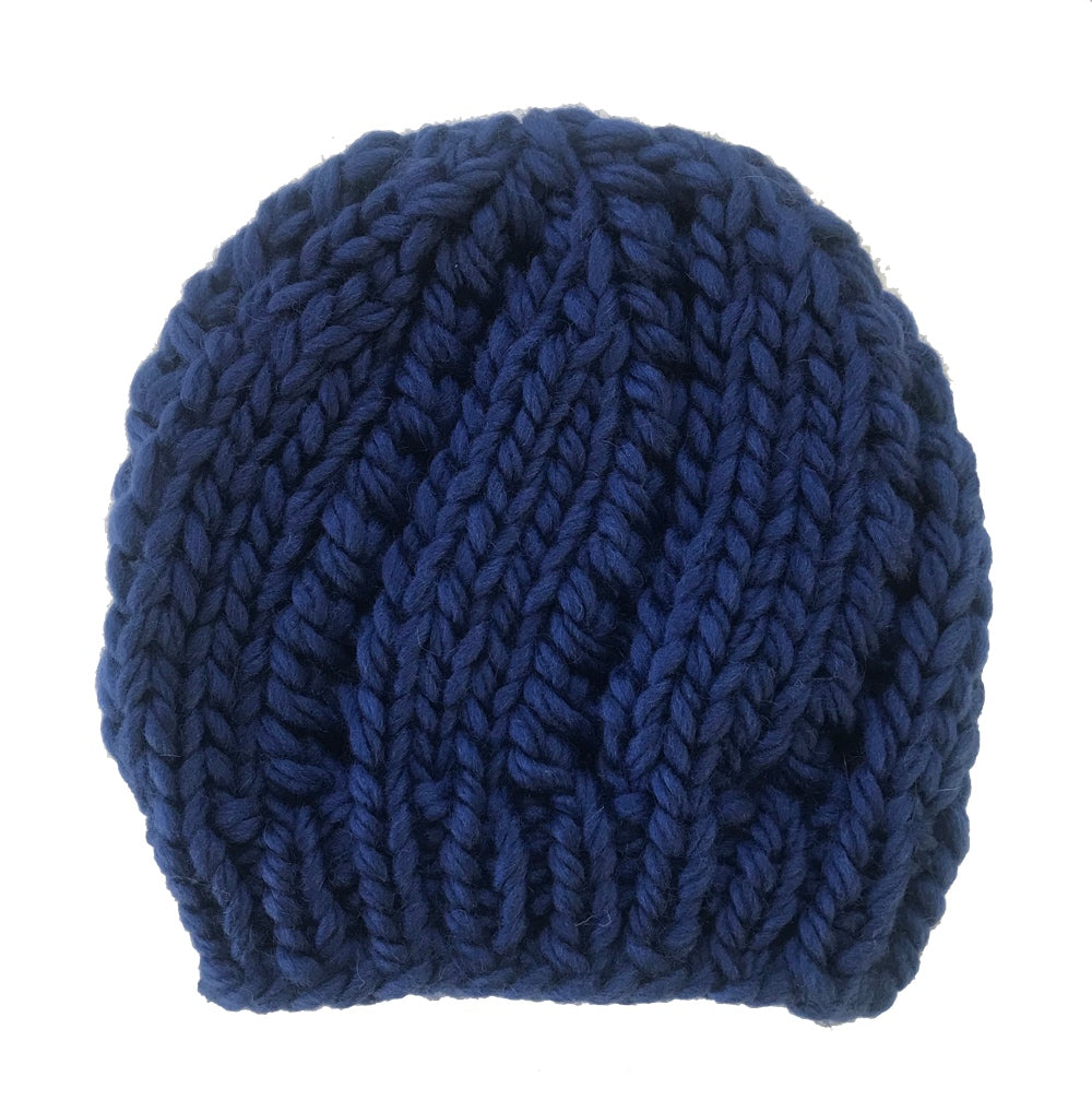 BIRK beanie slightly baggy. Pure (100%) wool. Choose colour