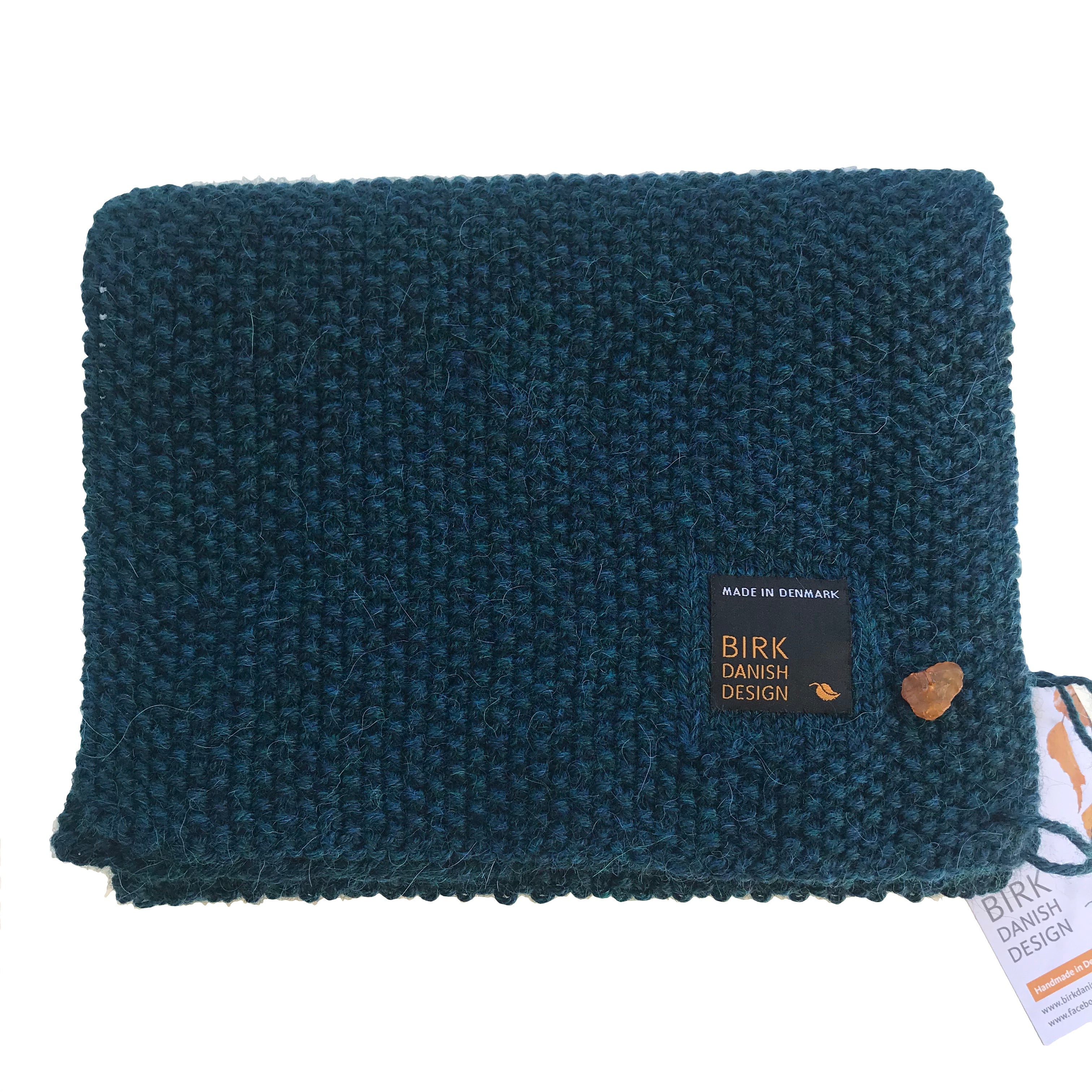 Classic long scarf. Warm alpaca wool mix. Choose colour