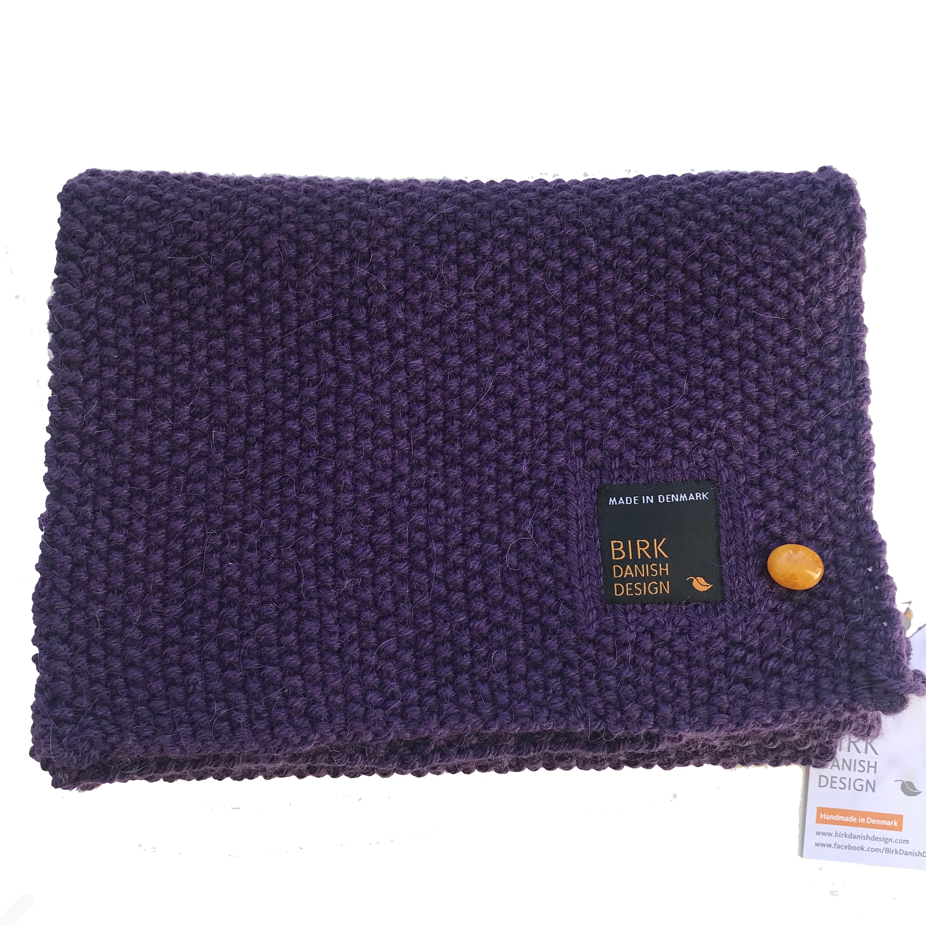 Classic long scarf. Warm alpaca wool mix. Choose colour